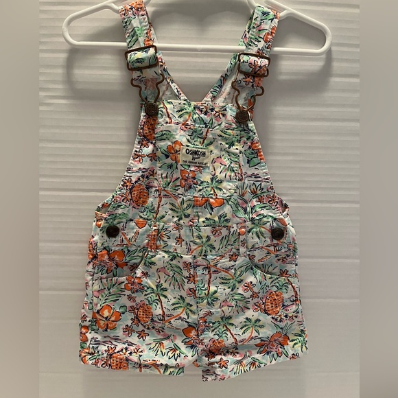 OshKosh B’gosh Shortalls - Picture 1 of 2